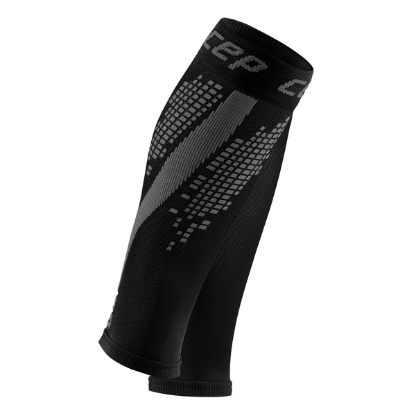 CEP - NIGHTTECH CALF SLEEVES REDESIGN for women | Reflective calf sleeves in black | size IV
