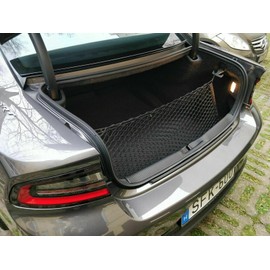 EACCESSORIES EA Trunk Organizer for Dodge Charger 2011-2019 – Mesh Car Trunk Organizer – Cargo Net for Sedans – Nylon Mesh Netting – Compatible with Dodge Charger 2011-2019