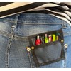 SUCHI Pocket Protector- Pen Holder Pouch Organizer for Shirts, Lab