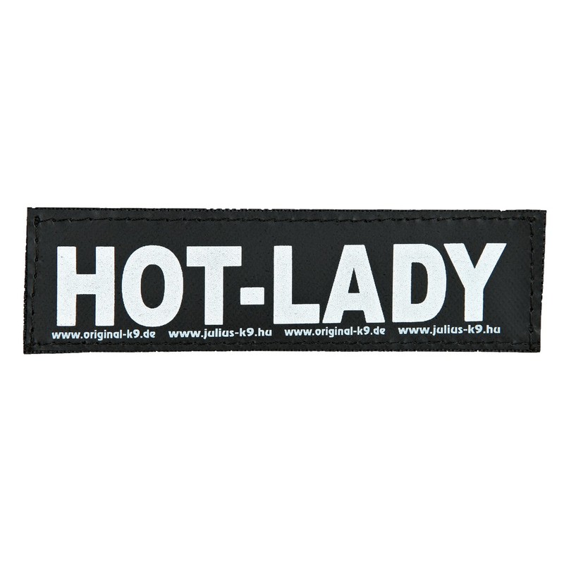 Interchangeable Patches, 1 pair, SECURITY, Size: Large, Black