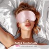 LitBear 100% 22 Momme Mulberry Silk Sleep Mask - 3D