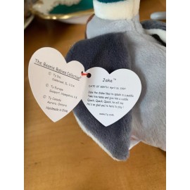 Ty Beanie Babies - Jake (April 16, 1997) RARE WITH ERRORS