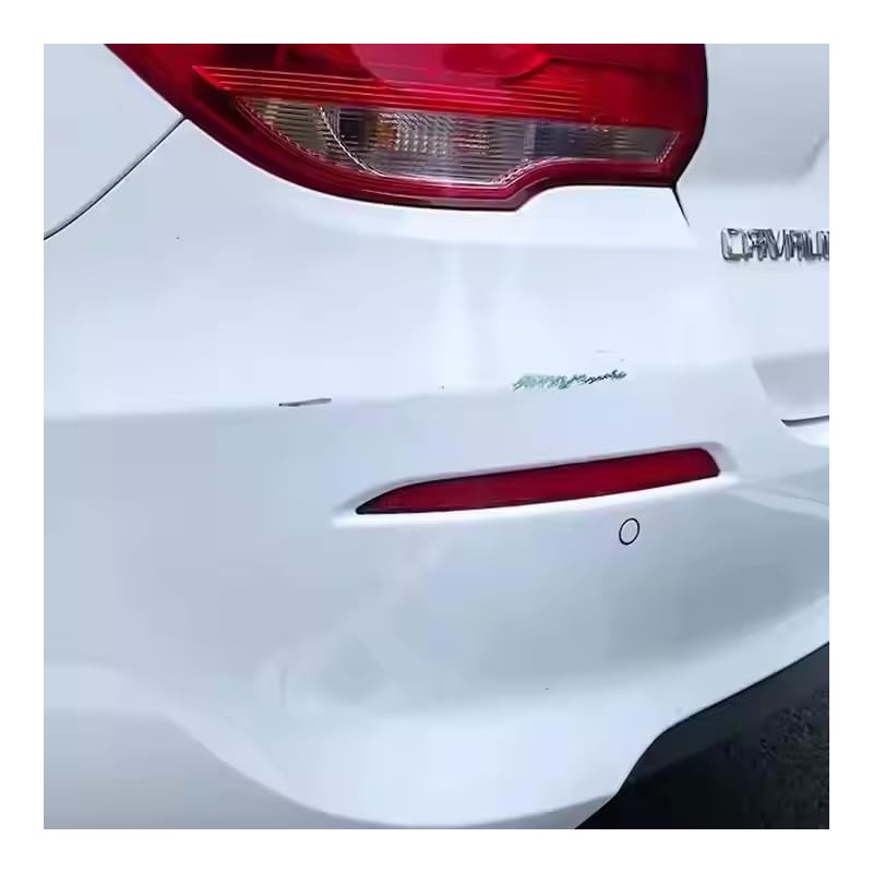 2-Pack AZhause Bumper Guard, Front Rear Anti-Collision PVC Strip for