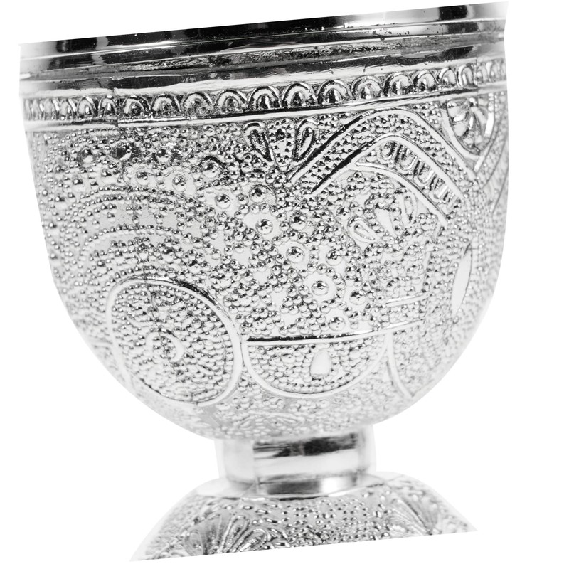 Mobestech Elegant European Style Decorative Holy Water Bottle Delicate Pattern