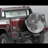 Full Moon Astronomy Spare Tire Cover Weatherproof Waterproof Wheel Tire
