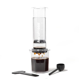 AeroPress Clear XL Coffee Press – 3 in 1 Brew Combines French Press, Pourover, Espresso, Full bodied smooth coffee without grit or bitterness, Portable Coffee Maker for Home, Office, Camping & Travel