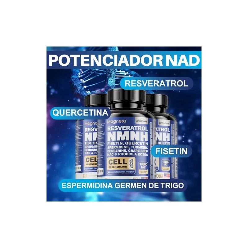 Megneta Nad Resveratrol Antiedad