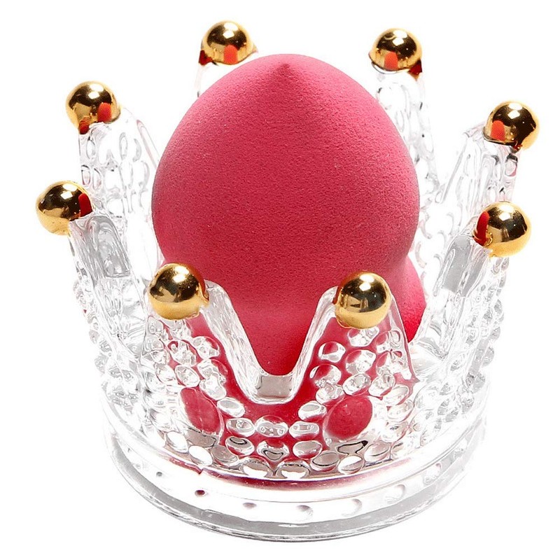 ZKKD Glass Crown Ashtray Creative Desktop Smoking Ash Tray Home