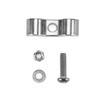 QWORK Stainless Steel Double Line Clamp, 12 Pack 3/8" Fuel