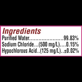 Hypochlorous Spray 8oz Multi-Use, Mineral-Based Cleaning & Skin Care Mist, Gentle Daily Use, Odor Control, Made with Himalayan Minerals