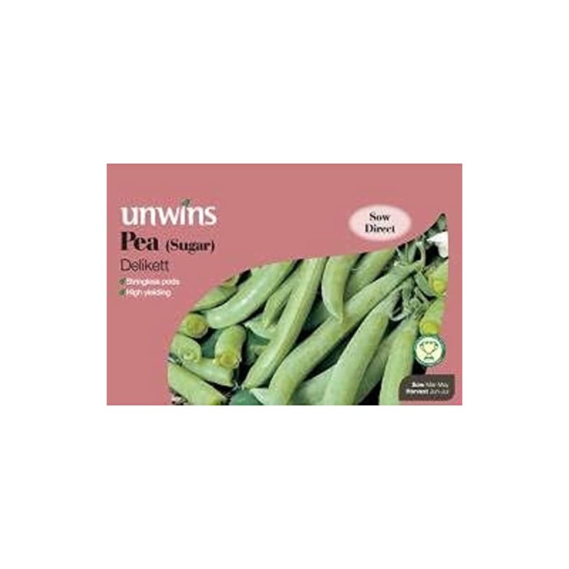 Unwins Pea Sugar Delikett Seeds