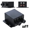 Chelink Car Home Amplifier RCA Gain Level Volume Knob Booster