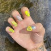 MunNail Neon Bling Heart - Pedi / MunNail 네온블링하트 -