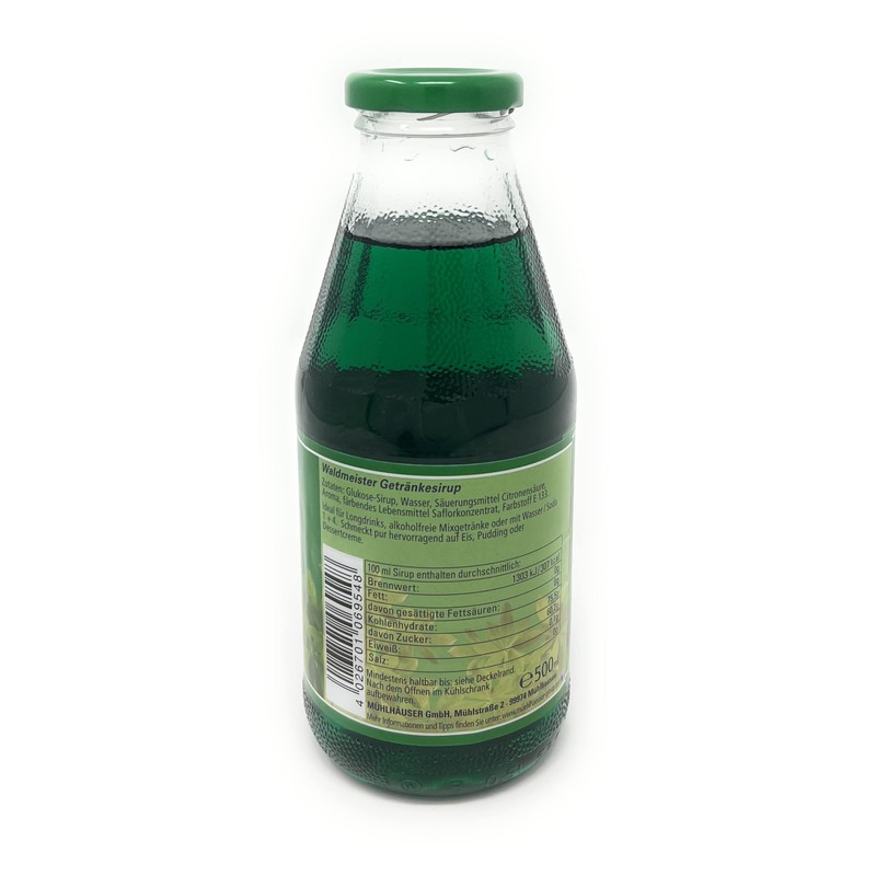 Mühlhäuser Waldmeister Sirup, Woodruff Syrup