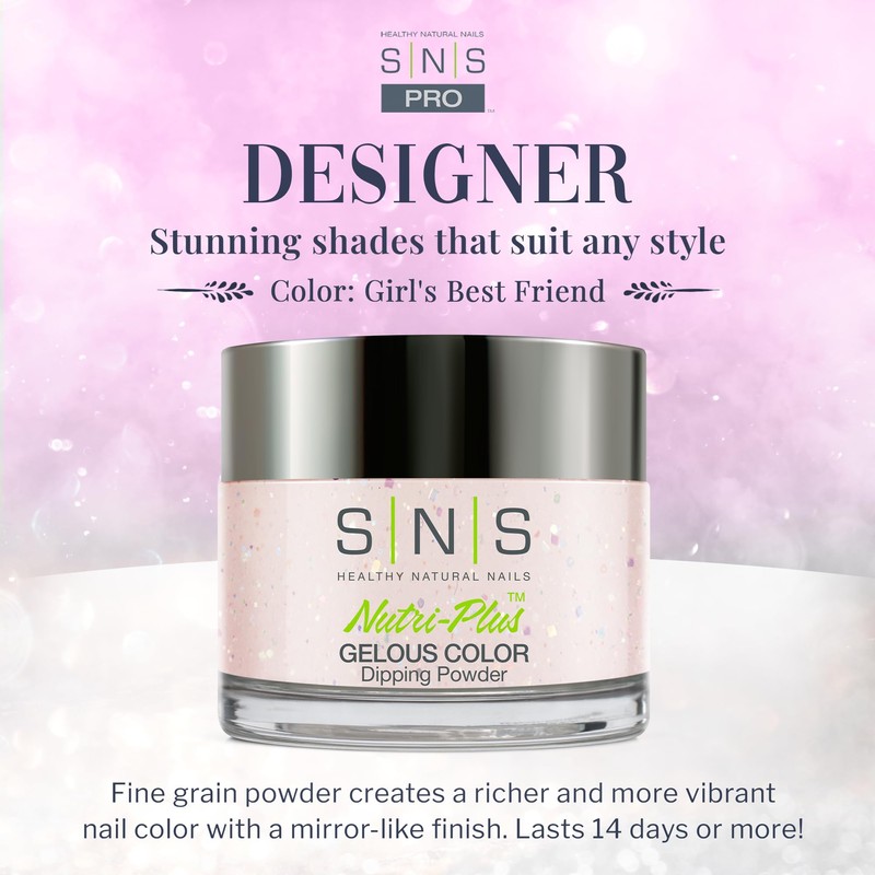SNS Nail Dip Powder, Gelous Color Dipping Powder – Girl’s