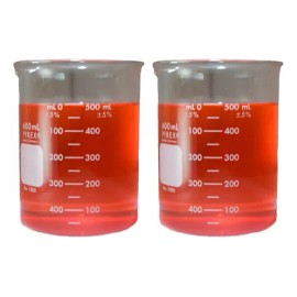 Pyrex Vaso De Precipitado 600 Ml Pyrex 2 Pzas.