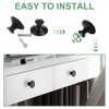 Pack of 16 Cabinet Knobs with 16 Screws, 30 mm
