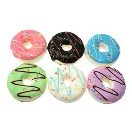 Speed mao Realistic Donut Food Sample Model Set of 6