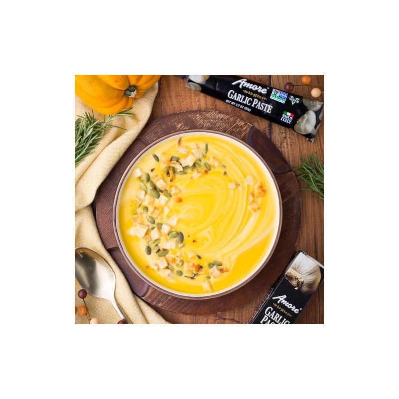 Amore Vegan Garlic Paste In A Tube - Non GMO