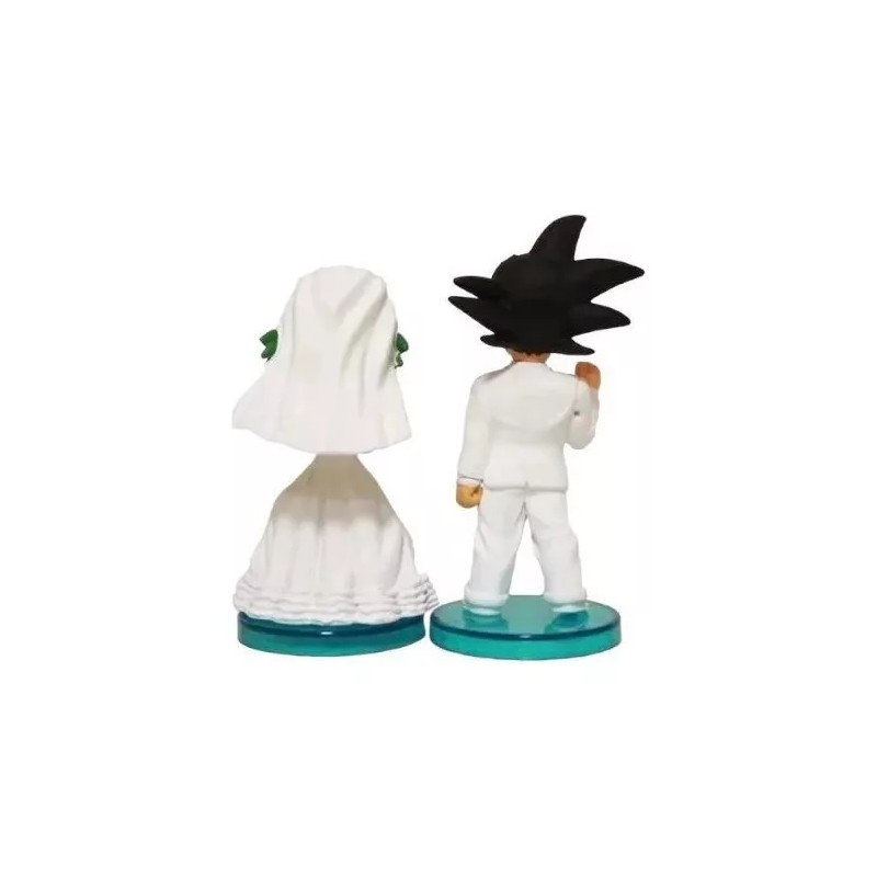 goku 2 Figuras Pastel Boda Goku Y Milk Dragon Ball