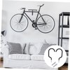 BUGUUYO Bicycle Hangers Wall Mounted Bicycle Hook Garage Hooks for