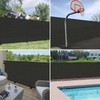 6'x50' Privacy Fence Screen Heavy Duty Windscreen Fencing Mesh Fabric