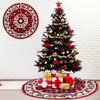 Hianjoo Christmas Tree Skirt 36 Inch, Xmas Tree Base Cover