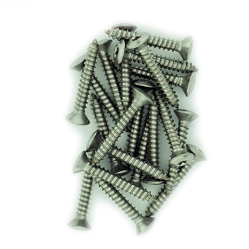 No.7 x 0.875 (3.9mm x 22mm) TX Raised Countersunk Self-Tapping