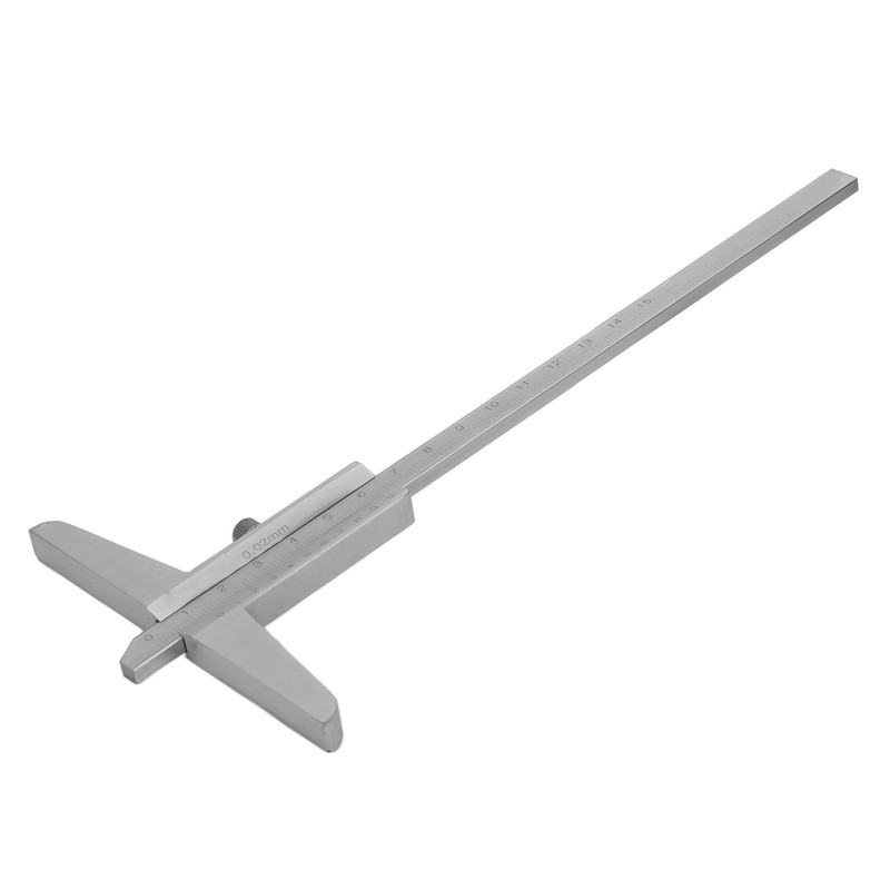 0‑150mm Depth Vernier Caliper 0.02mm Accuracy Gauge Instrument Ruler Depth