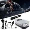 Multifunctional Bike Front Light Bicycle Speedometer LED Display Horn Warning