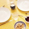 KP HOME Waterproof PVC Wipe Clean Tablecloth - Rectangle Oilcloth