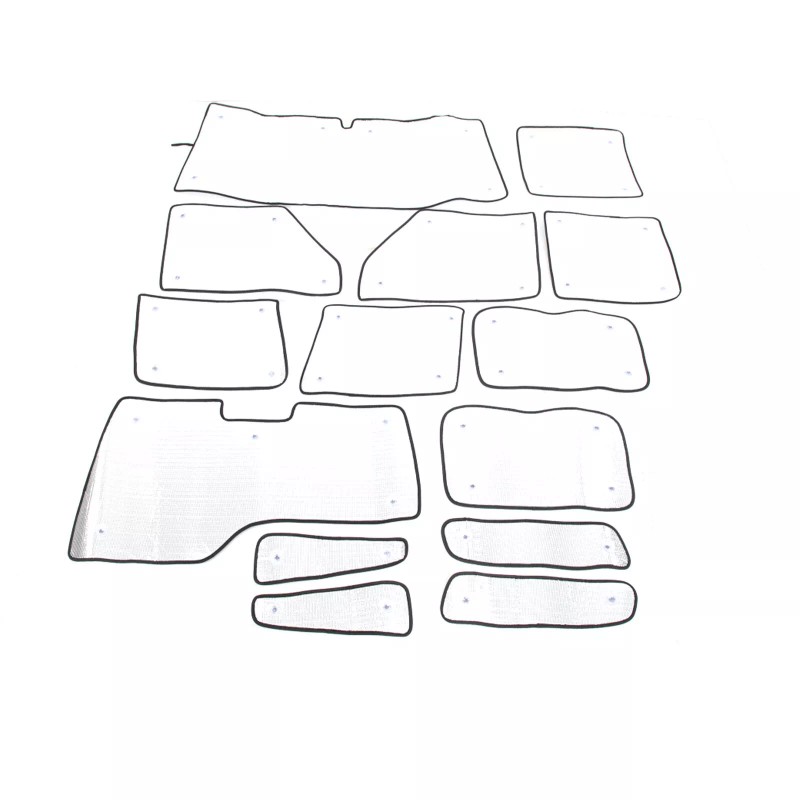 auguisy-motortrim 14pcs Window Sunshade Visors Full Set UV Block For