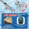 Shower Head Holder All Metal, Brass Adjustable Shower arm Bracket