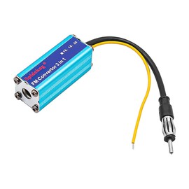 VOANZO 3 in 1 FM Radio Band Expander 12V Car Antenna Frequency Converter 76 90MHz Stereo Universal Metal Changer