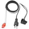 YUXIVCNE 120V Engine Block Heater Cord 6FT 5-15 Plug with