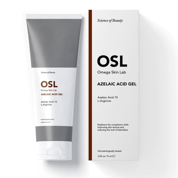 OSL Omega Skin Lab OSL Azelainsäure 10% Anti-Unreinheiten-Gel mit L-Arginin,