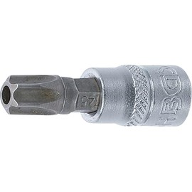 BGS 2165-T45 | Bit Socket | 6.3 mm (1/4") Drive | T-Star tamperproof (for Torx) T45