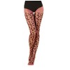 Fiore Fashion Leopard Animal Print Pattern Tights (Pink Panther, 3-M)
