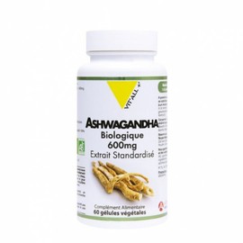 바이톨 + 유기농 아슈와간다 600 60 캡슐 Vital + Organic Ashwagandha 600 60 Capsules