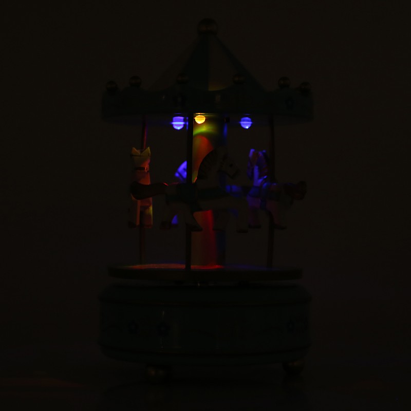 Merry GO Round Music Box Carousel Gift Christmas Wedding Birthday