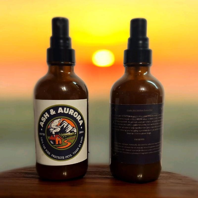 Ash & Aurora Oils Bug Repellent: Safe for Kids &