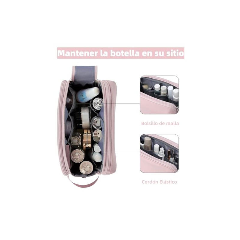 Shoonlo Neceser de Viaje para Hombre y Mujer, Bolsa de