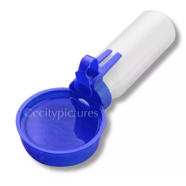 Water Rover Portable Pet Dog Travel Hiking Drinking Bowl – REGULAR DARK BLUE