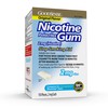 GoodSense Uncoated Nicotine Polacrilex Gum 2 mg, Original Flavor, Stop Smoking Aid, 110 Count