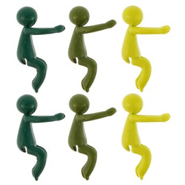 Namvo 3 Pieces Cute Plant Stand, Decorative Support Figure for Plant Growing Station, Buds, Stems, Tender, Base, Support Stand for Vines, Flowers, Vegetables and More