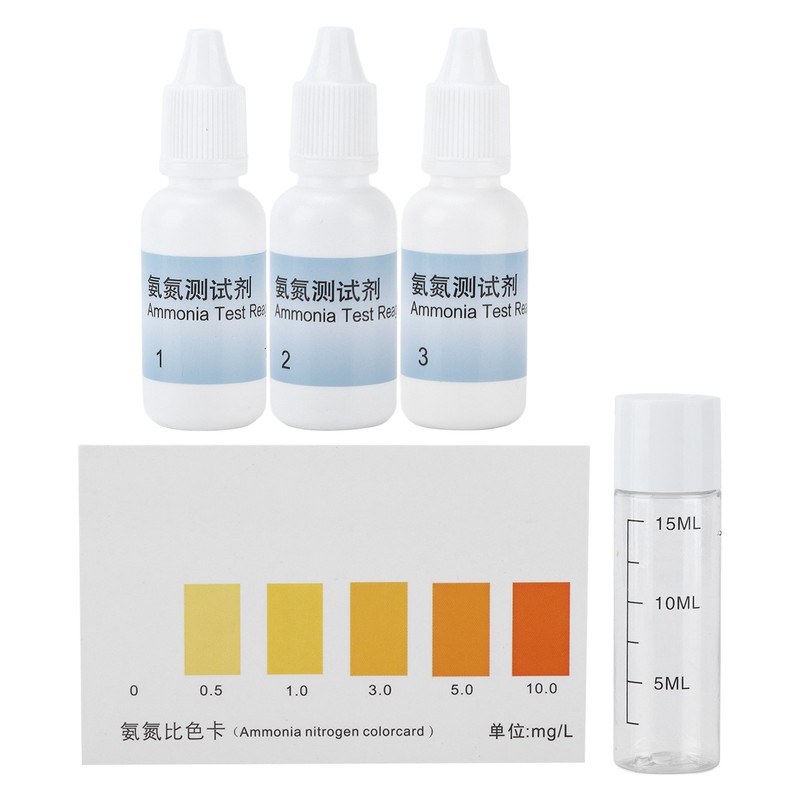 Aquarium Ammonia Nitrogen Test Agent Fish Tank Water Quality Ammonia