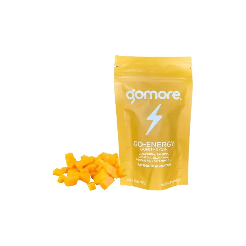 Gomore Go-energy Creatina Glutamina Arginina Sabor Mango 90g