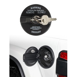 CZShiYue Gas Caps, Lock Fuel Cap Fit For Dodge Jeep Ram - Challenger Grand Caravan Ram 1500,2500,3500 Cherokee Wrangler TJ,Wrangler JK,Chrysler Pacifica, Concorde# 05278655AB, 5278655AB
