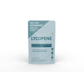 Lycopene 20mg – Tomato-Derived Lycopene Softgels – High-Purity Plant Antioxidant Complex – 60 Softgels – Premium Food Supplement – UK Made