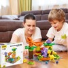 Kids Marble Run Building Block Dinosaur, Montessori Learning Resources STEM